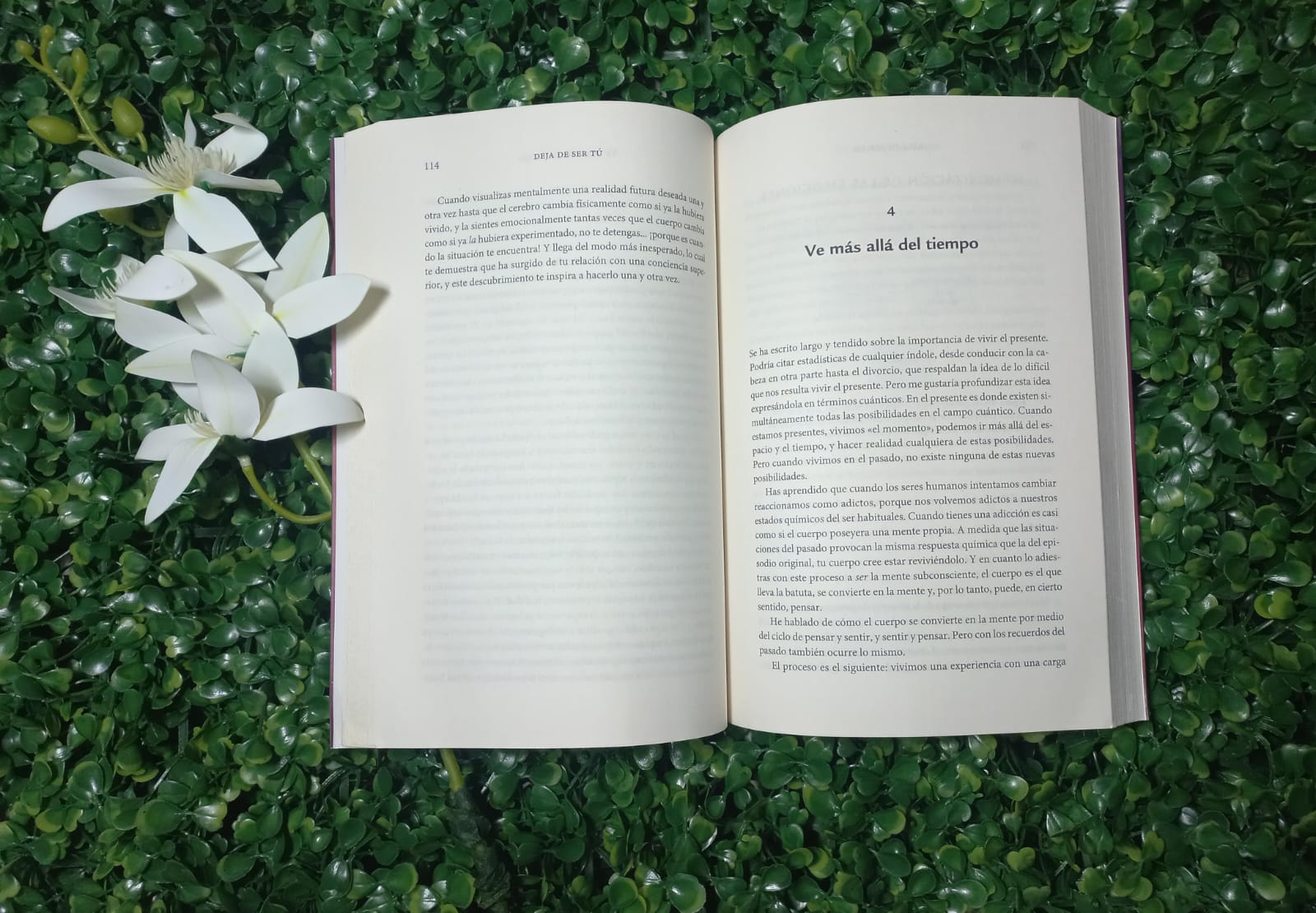 LIBRO DEJA DE SER TU  (JOE DISPENZA)